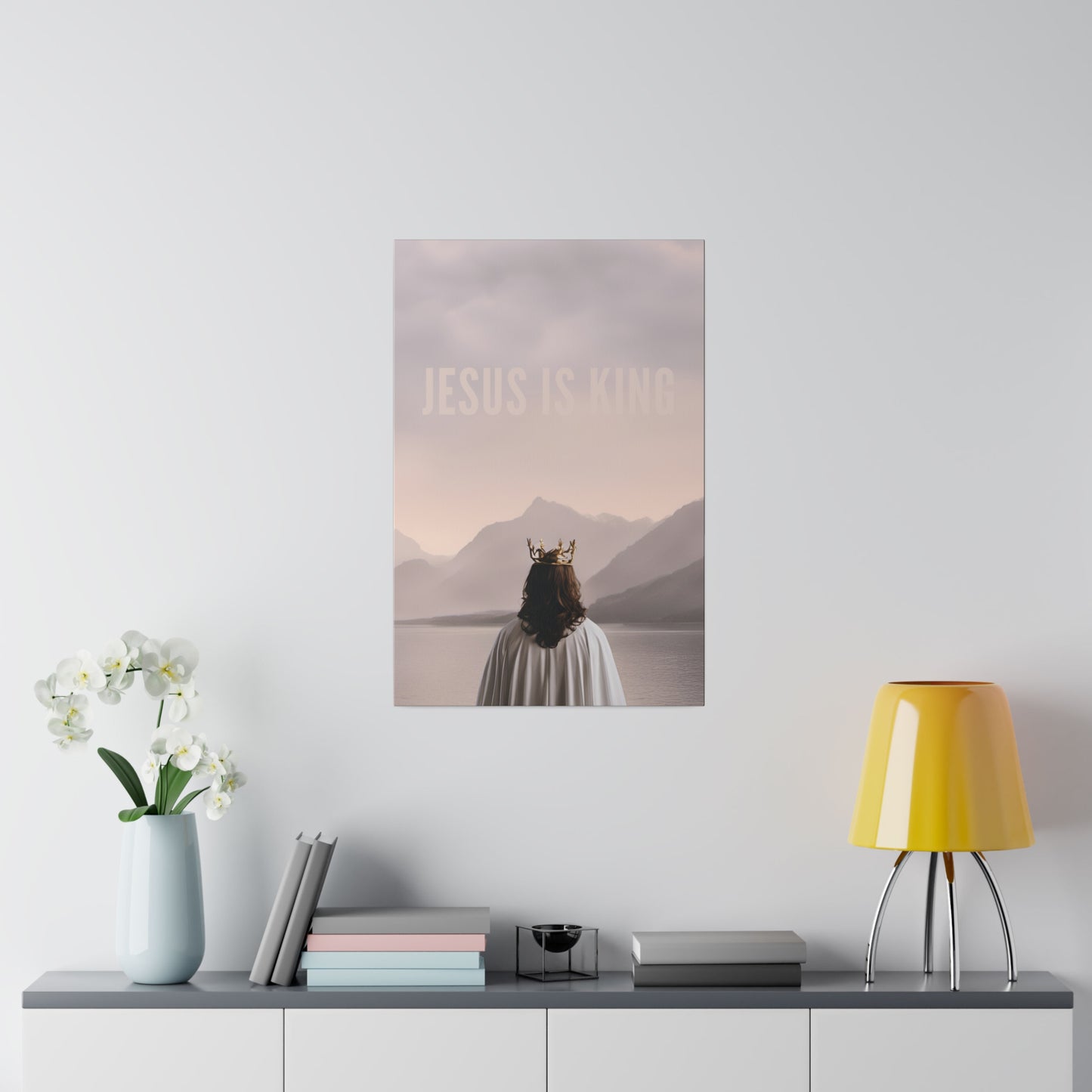 Jesus is King - Canvas