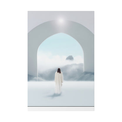 The Narrow Path with Jesus - Canvas