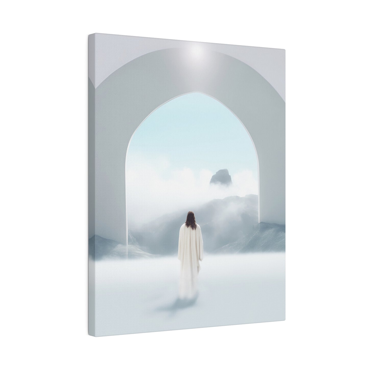 The Narrow Path with Jesus - Canvas