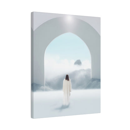 The Narrow Path with Jesus - Canvas