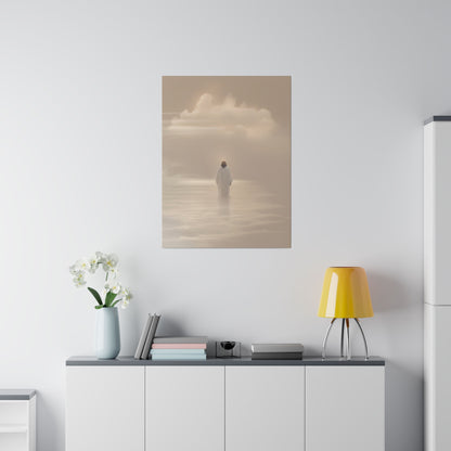 Jesus cloud sea - Canvas