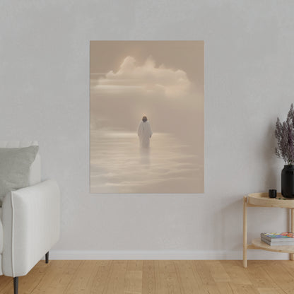 Jesus cloud sea - Canvas