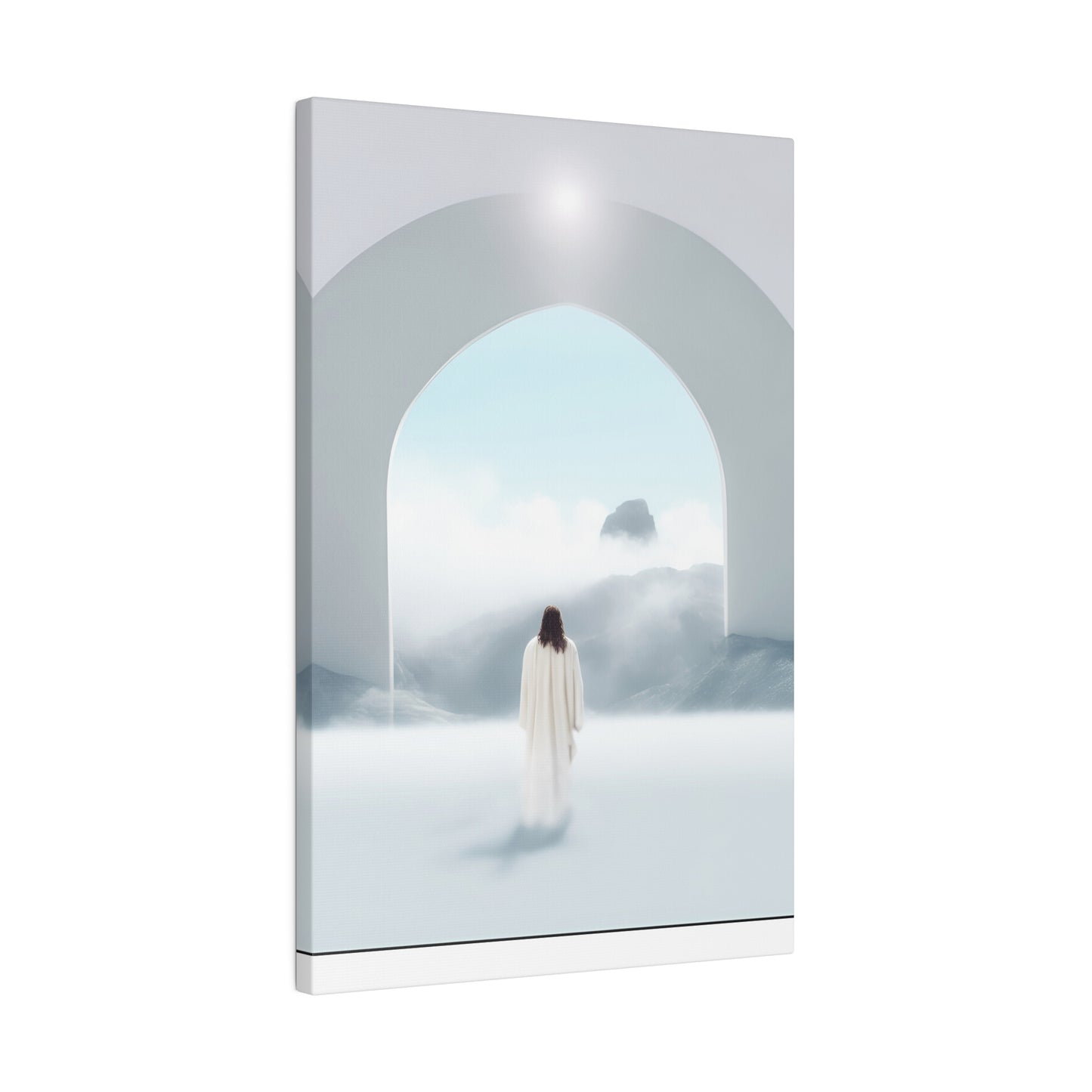 The Narrow Path with Jesus - Canvas