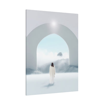 The Narrow Path with Jesus - Canvas