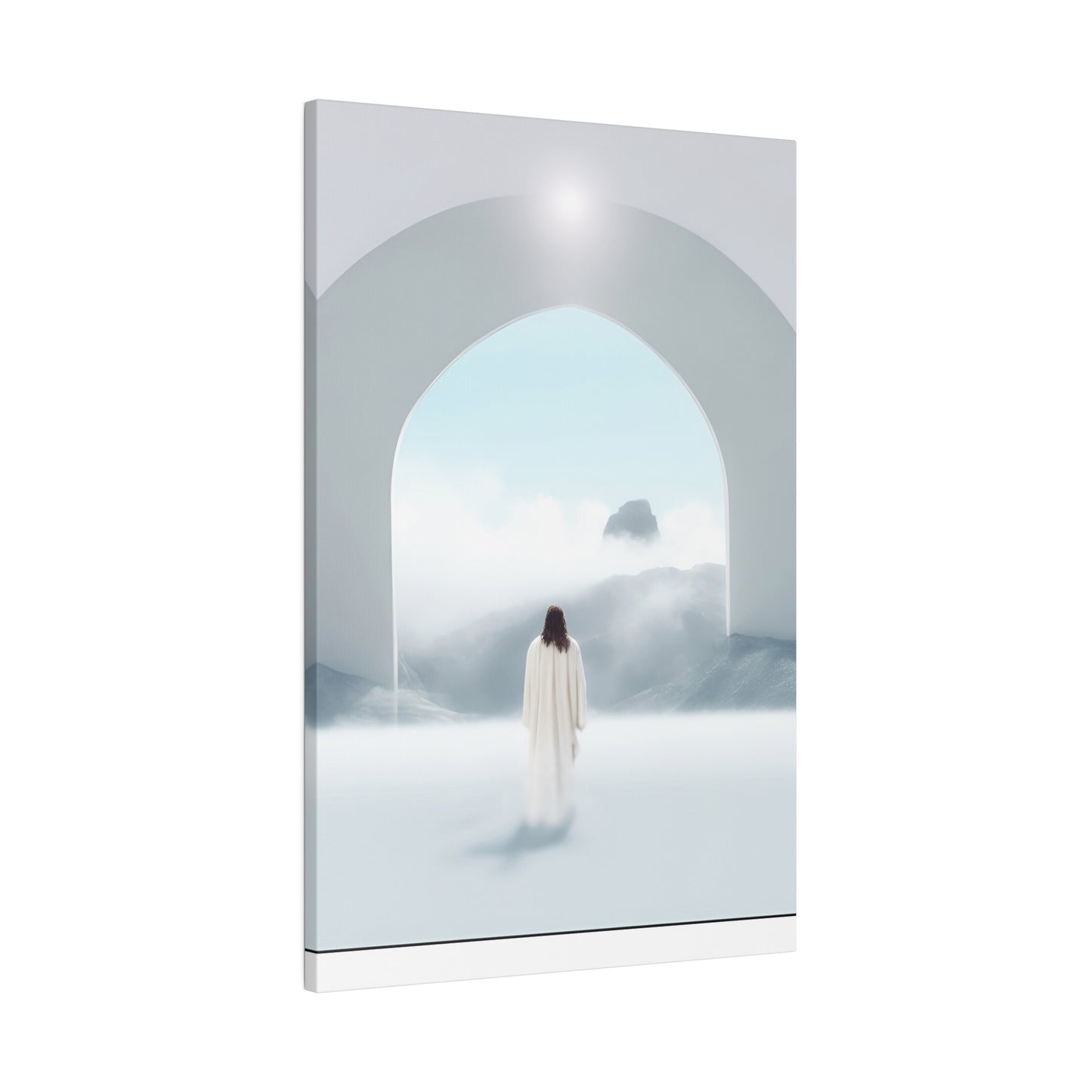 The Narrow Path with Jesus - Canvas