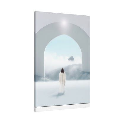 The Narrow Path with Jesus - Canvas