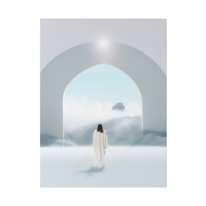 The Narrow Path with Jesus - Canvas