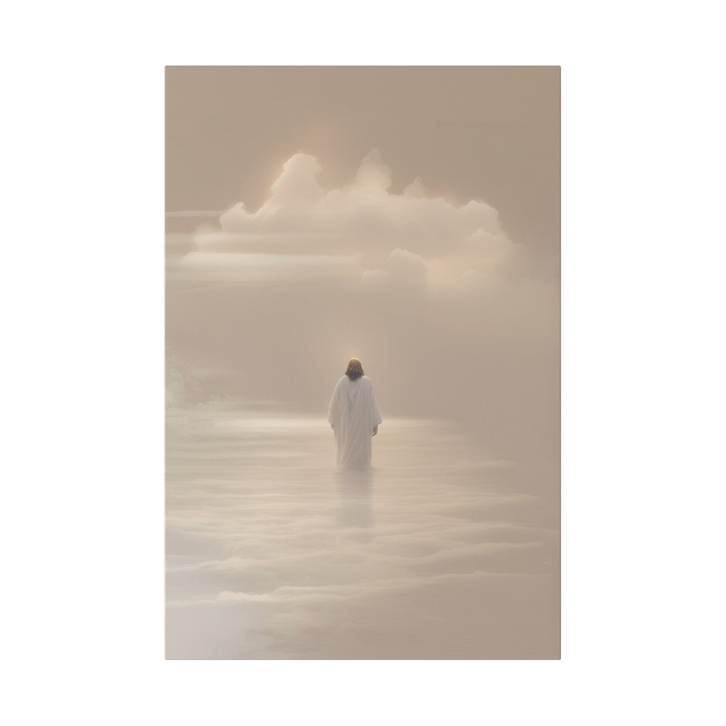 Jesus cloud sea - Canvas