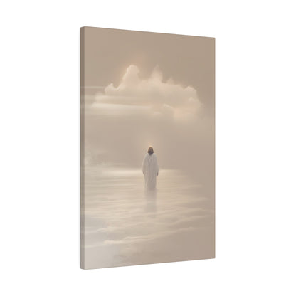 Jesus cloud sea - Canvas