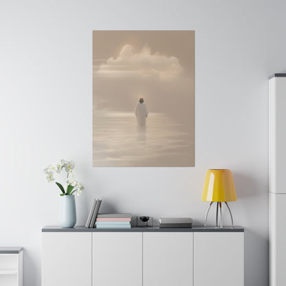 Jesus cloud sea - Canvas