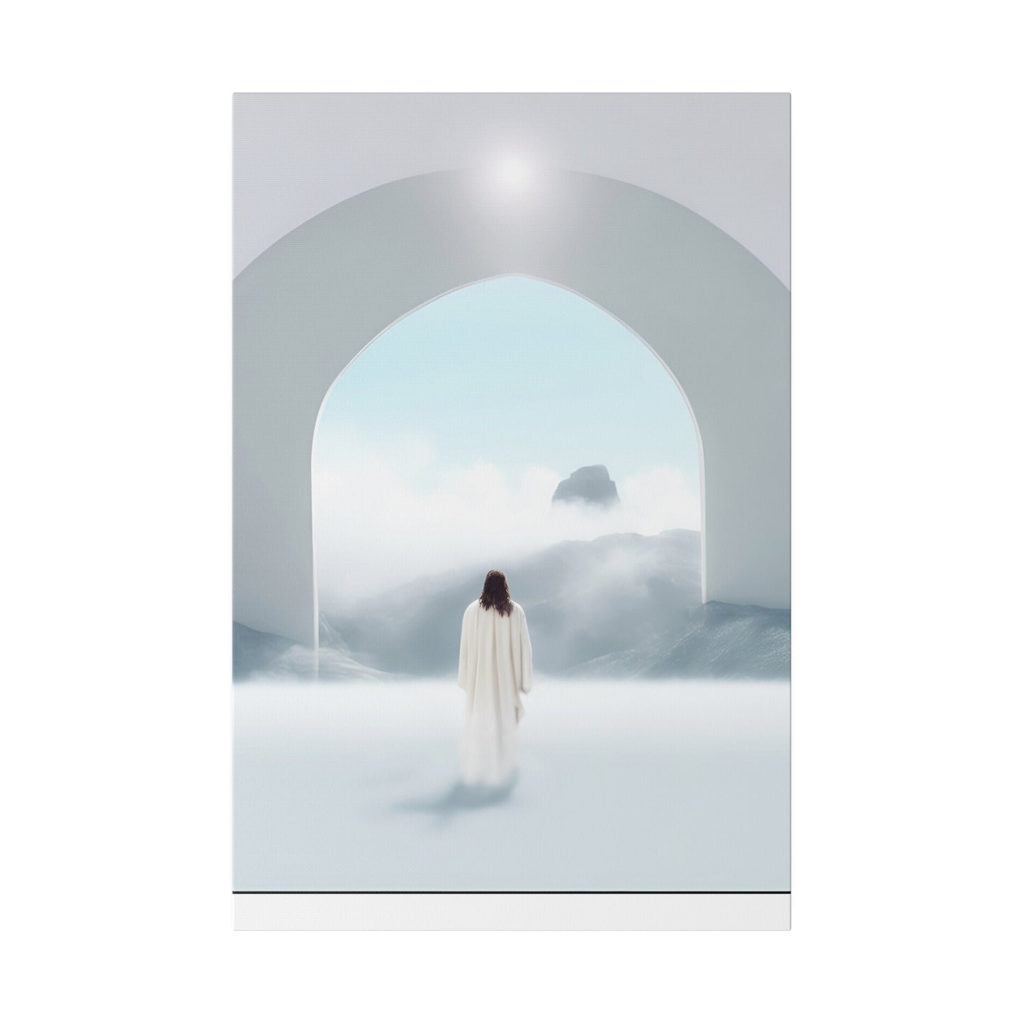 The Narrow Path with Jesus - Canvas