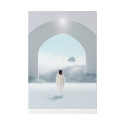 The Narrow Path with Jesus - Canvas