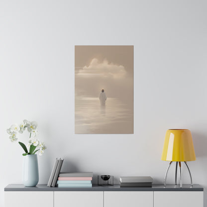 Jesus cloud sea - Canvas