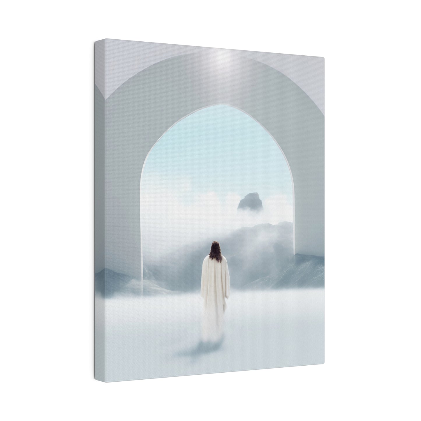 The Narrow Path with Jesus - Canvas